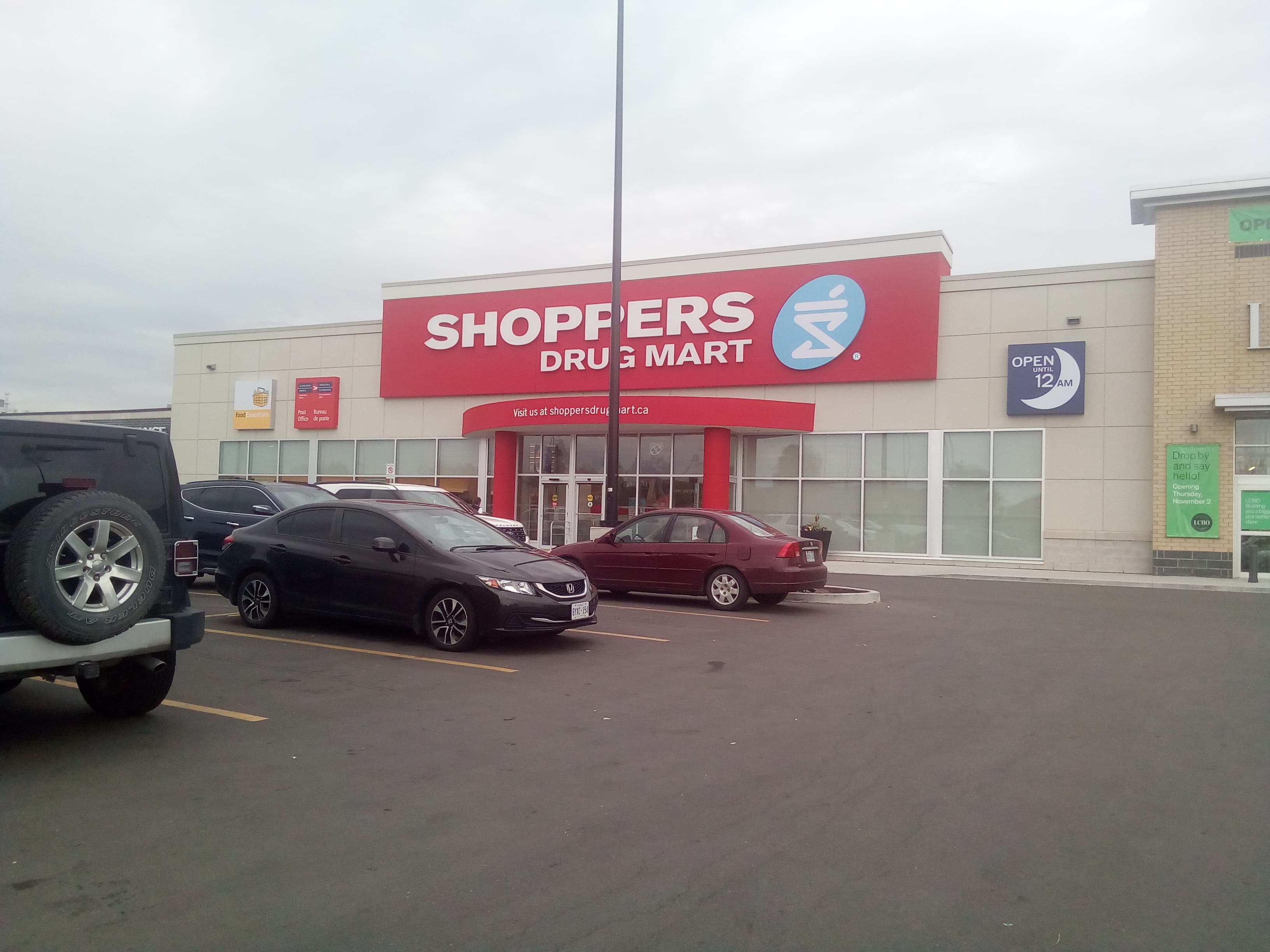 Westwood Square Mall storefront in Malton, Ontario.